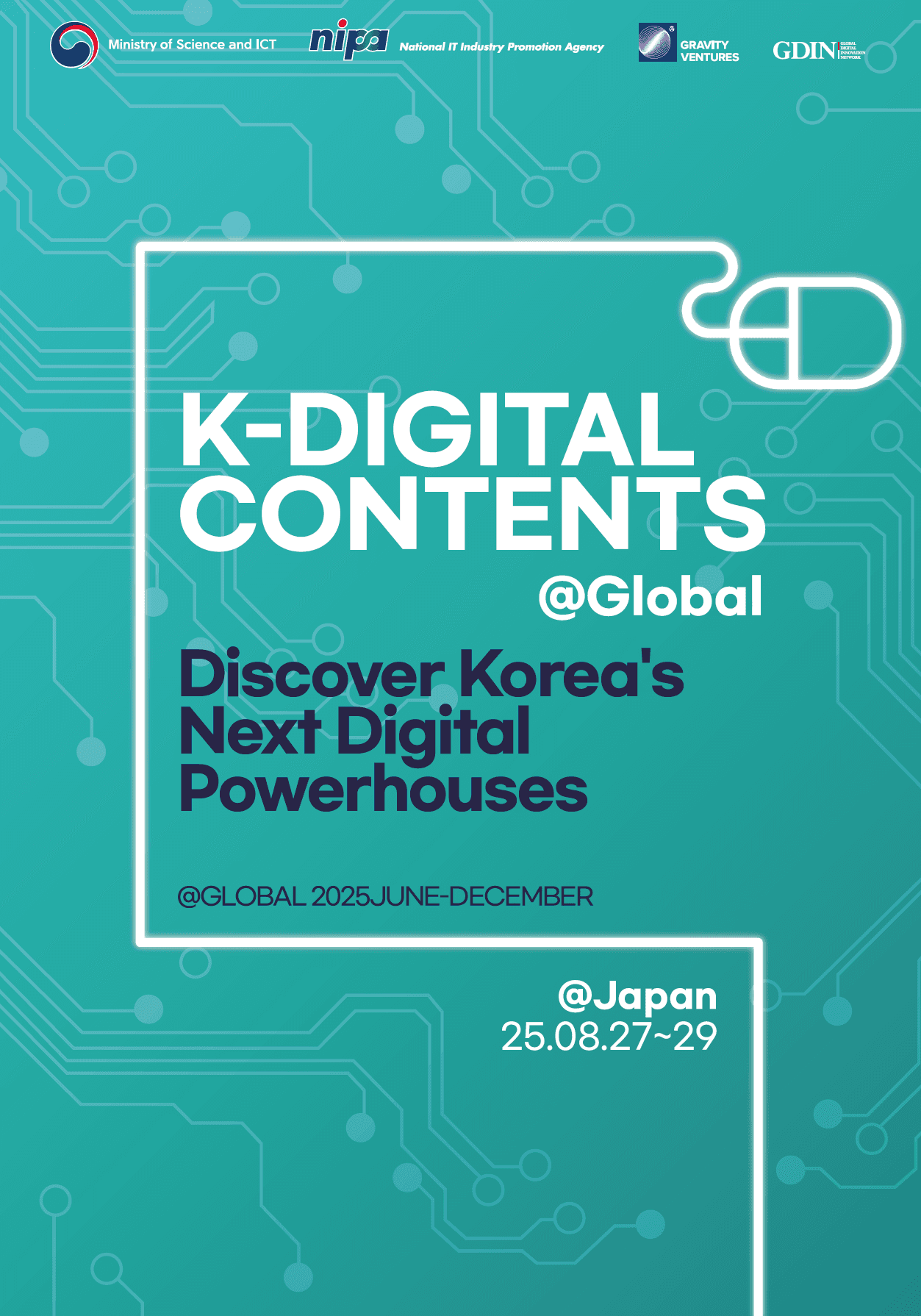 2025 K-디지털콘텐츠@재팬 — 한국 디지털 스타트업 도쿄 서밋